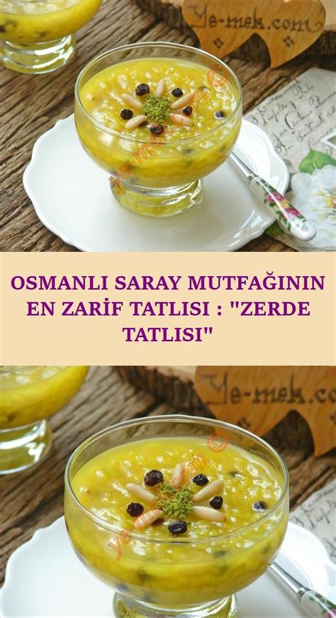 Osmanlı Saray Mutfağından Tarifler